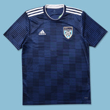 adidas Blue Knights Jersey Medium - Double Double Vintage