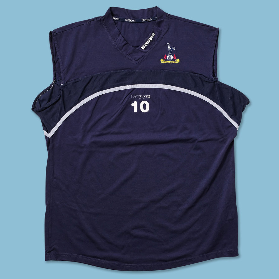 Vintage Kappa Tottenham FC Training Jersey Large - Double Double Vintage