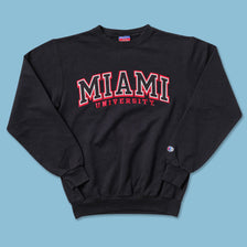 Vintage Champion Miami University Sweater Small - Double Double Vintage