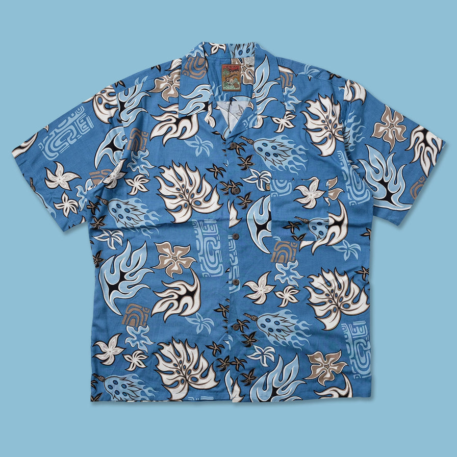 Vintage Floral Shirt XLarge - Double Double Vintage