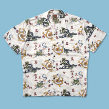 Y2K Dragon Shirt XLarge - Double Double Vintage