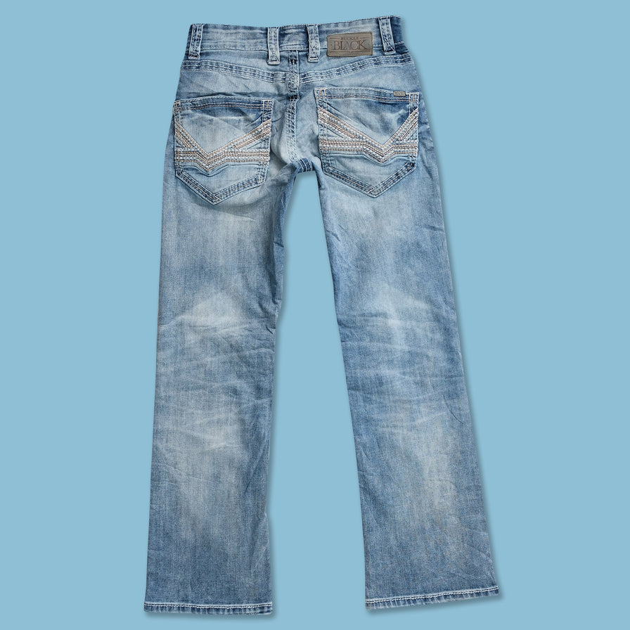 Y2K Flared Denim Pants 28x30 - Double Double Vintage