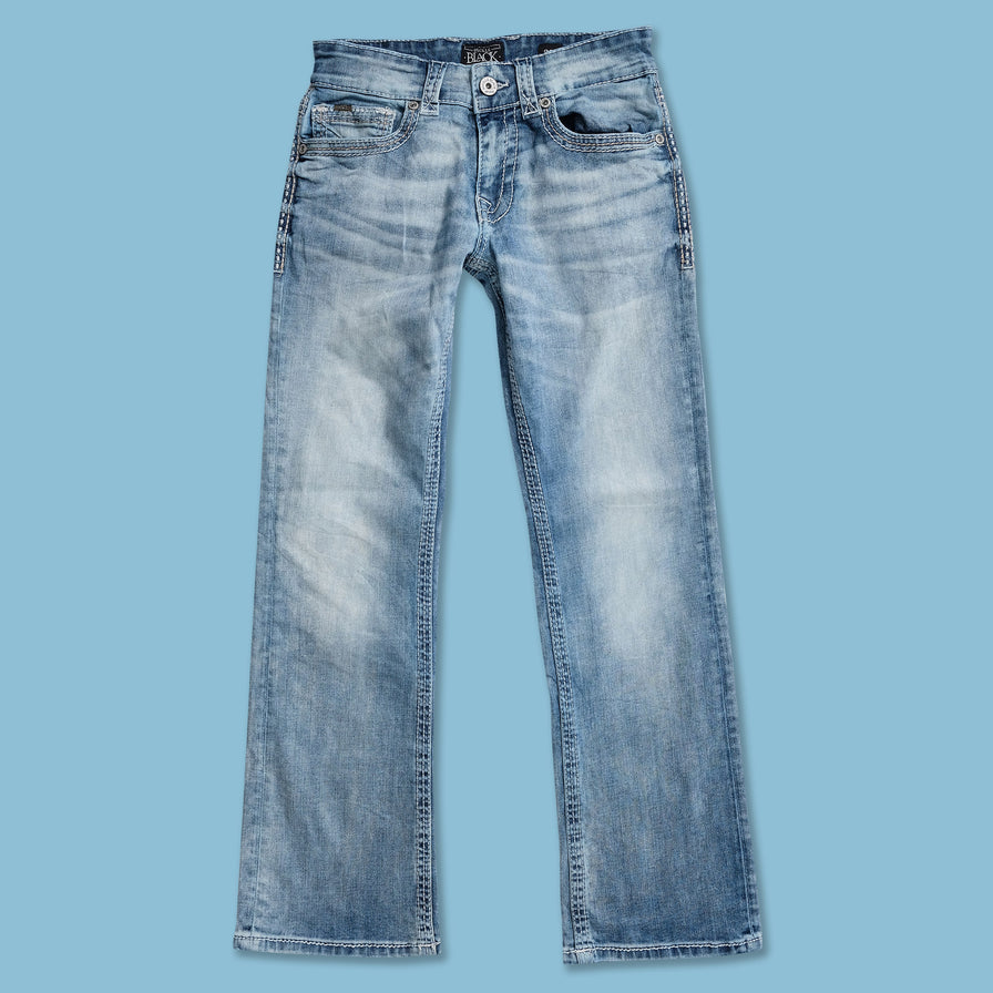 Y2K Flared Denim Pants 28x30 - Double Double Vintage