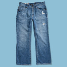 Y2K Marc Ecko Flared Denim Pants 34x30 - Double Double Vintage