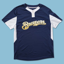 Women's Milwaukee Brewers Jersey Small - Double Double Vintage