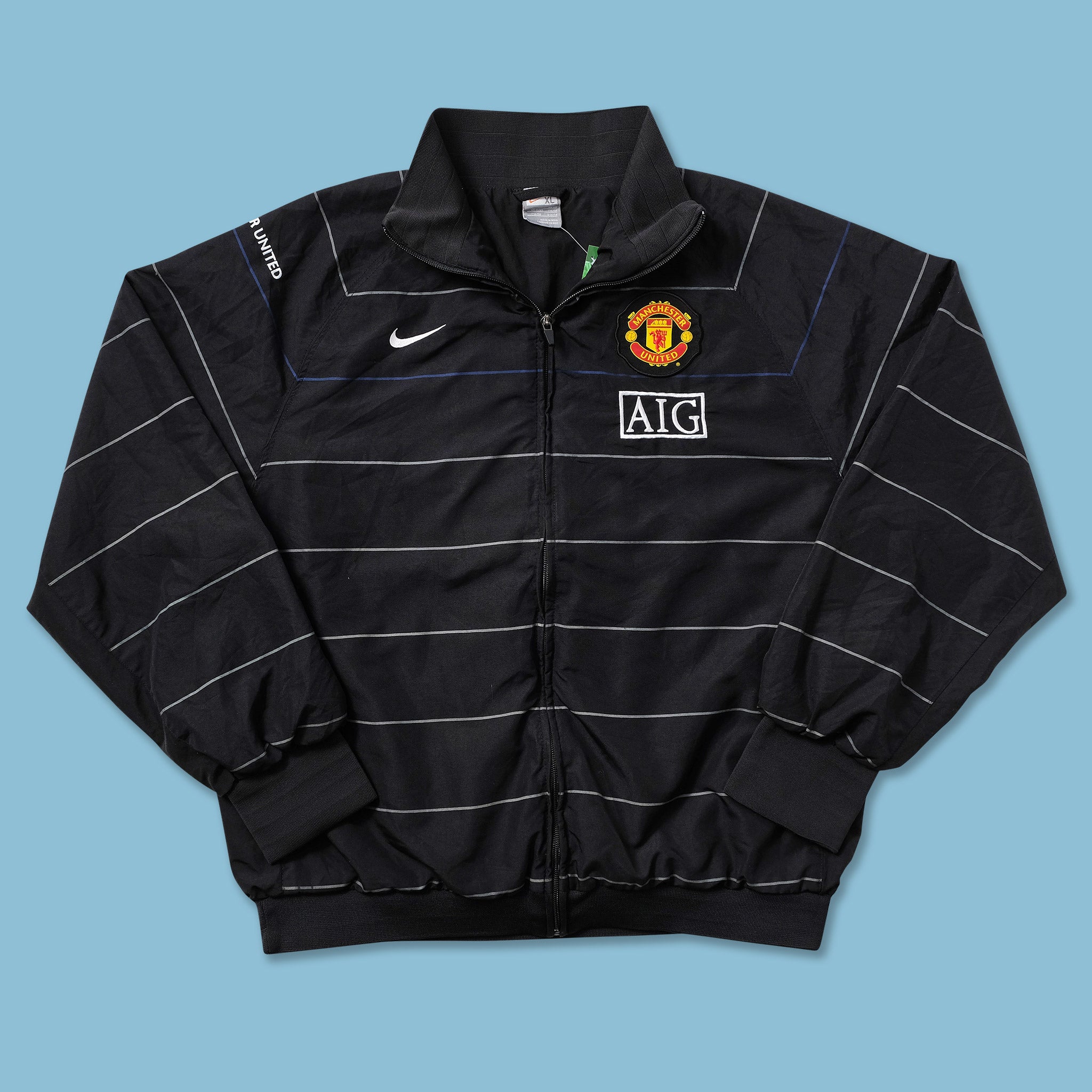 2008 Nike Manchester United Track Jacket Medium | Double