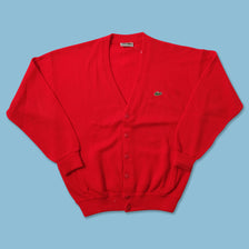 Vintage Lacoste Knit Cardigan Large