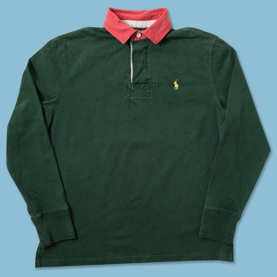 Vintage Polo Ralph Lauren Rugby Sweater Medium - Double Double Vintage