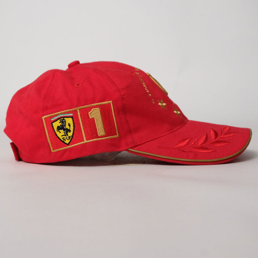 2002 Ferrari F1 Michael Schumacher Cap - Double Double Vintage
