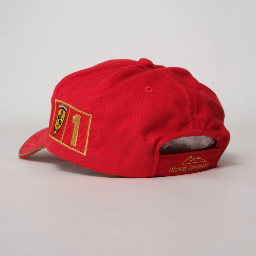 2002 Ferrari F1 Michael Schumacher Cap - Double Double Vintage