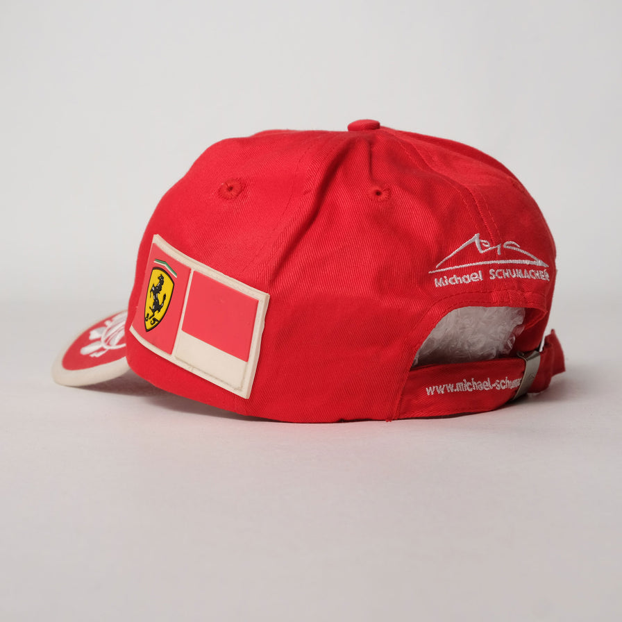 Vintage Ferrari F1 Michael Schumacher Cap - Double Double Vintage