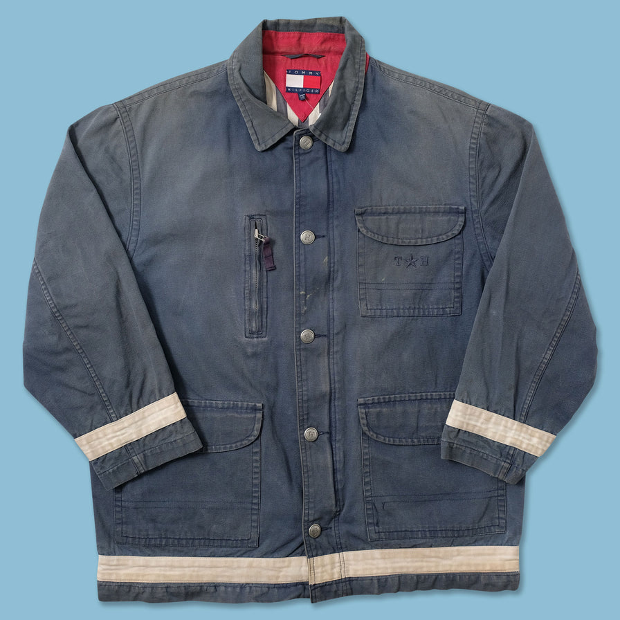Vintage Tommy Hilfiger Work Jacket XLarge - Double Double Vintage