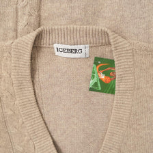 Vintage Iceberg Knit Cardigan Large 