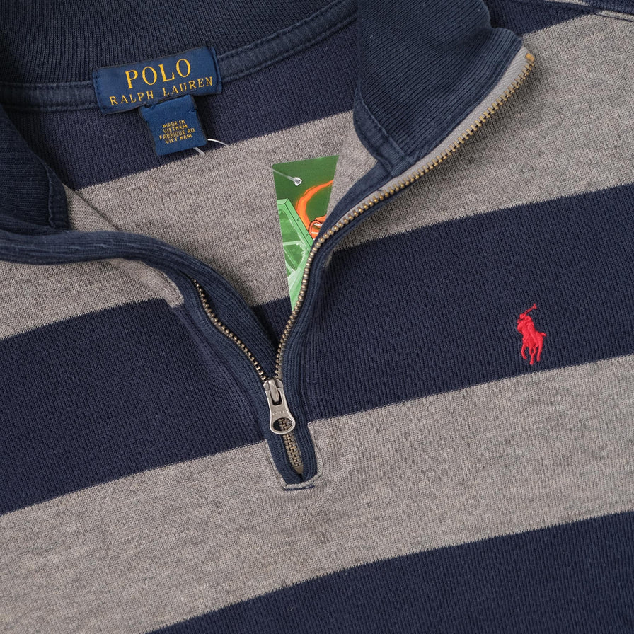 Vintage Polo Ralph Lauren Q-Zip Sweater XSmall 