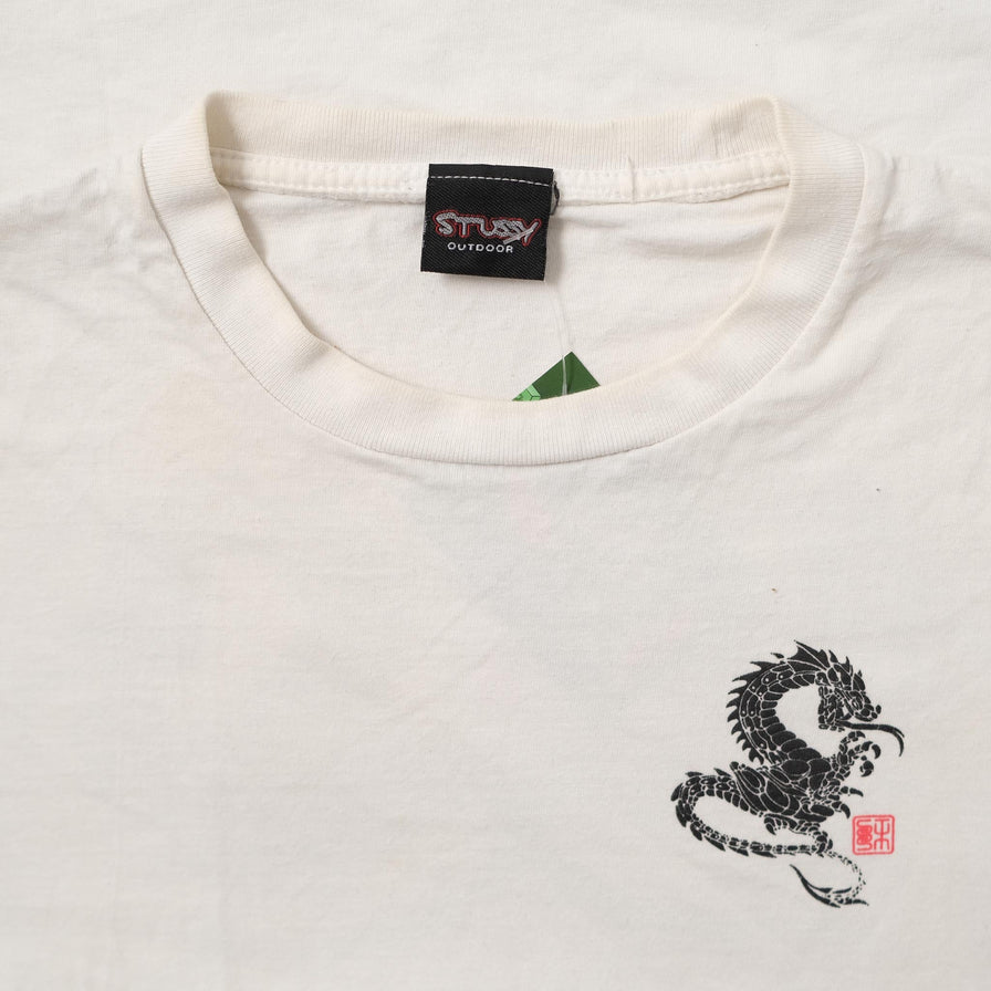 Vintage Stussy Outdoor Dragon T-Shirt Small 