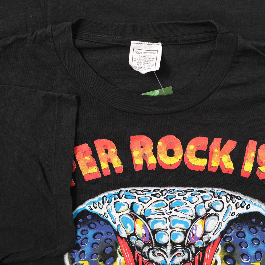 Vintage DS 1990 Super Rock T-Shirt Large 