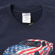 Vintage Stock Cars Sweater Medium 