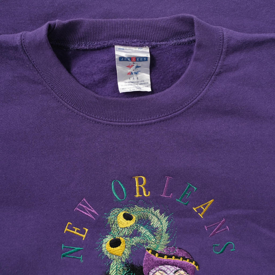 Vintage New Orleans Sweater Large 