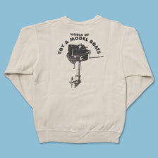 Vintage Toy & Model Boats Sweater Small 