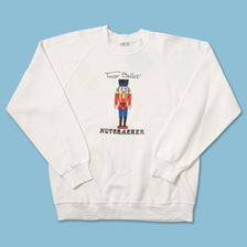 Vintage Nutcracker Sweater Large 