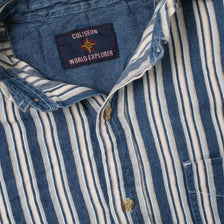 Vintage Striped Shirt Large 