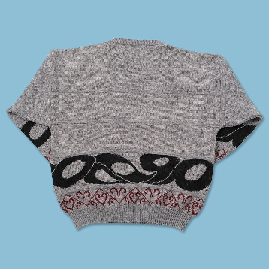 Vintage Hugo Boss Knit Sweater Medium 