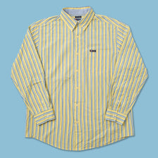 Vintage Chaps Striped Shirt Large 