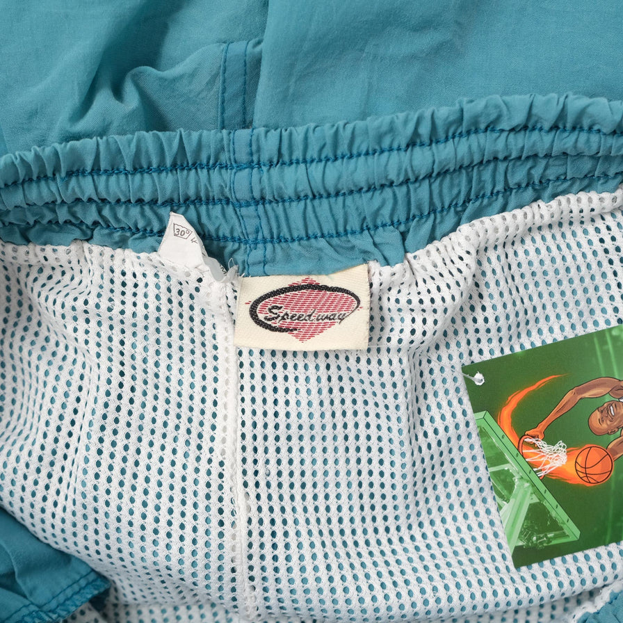 Vintage Speedway Swim Shorts Medium 