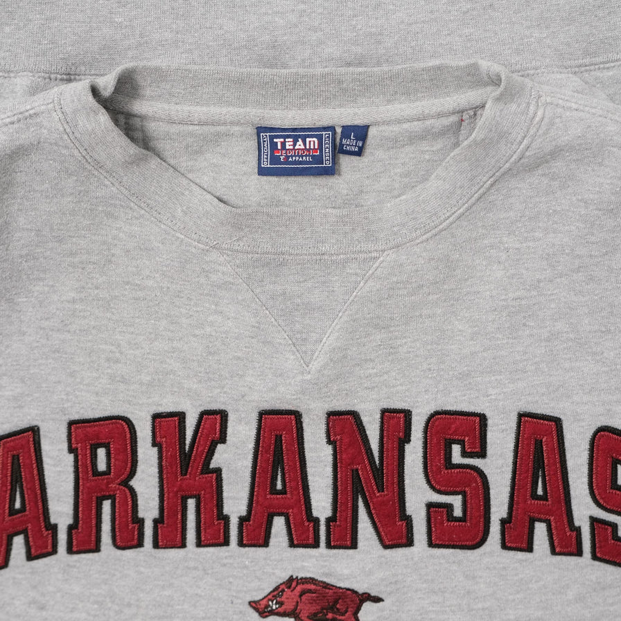 Vintage Arkansas Razorbacks Sweater XLarge 