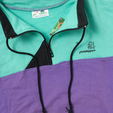 Vintage Grasshoppers Q-Zip Sweater Medium 