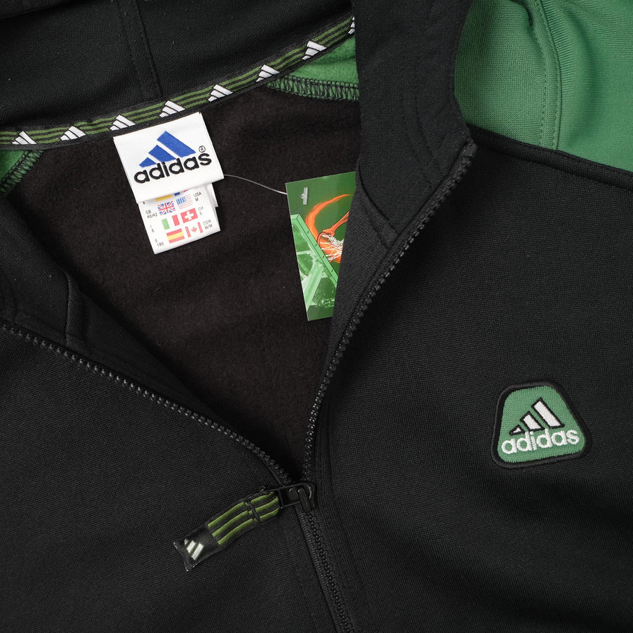 Vintage adidas Hooded Track Jacket Large 