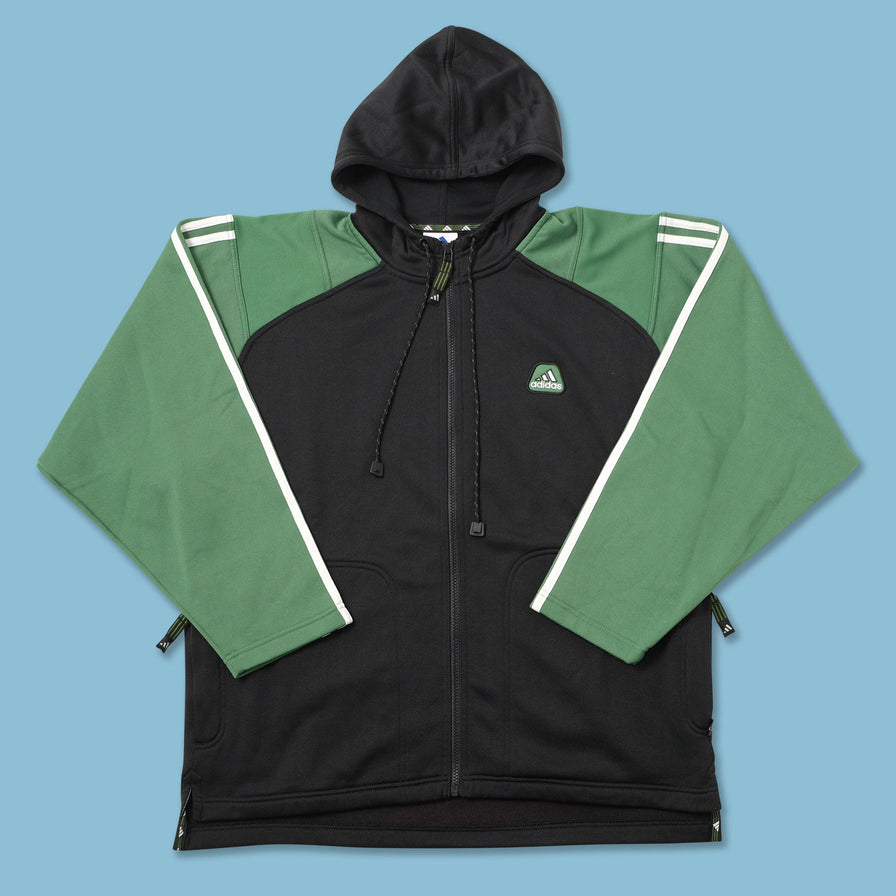 Vintage adidas Hooded Track Jacket Large 