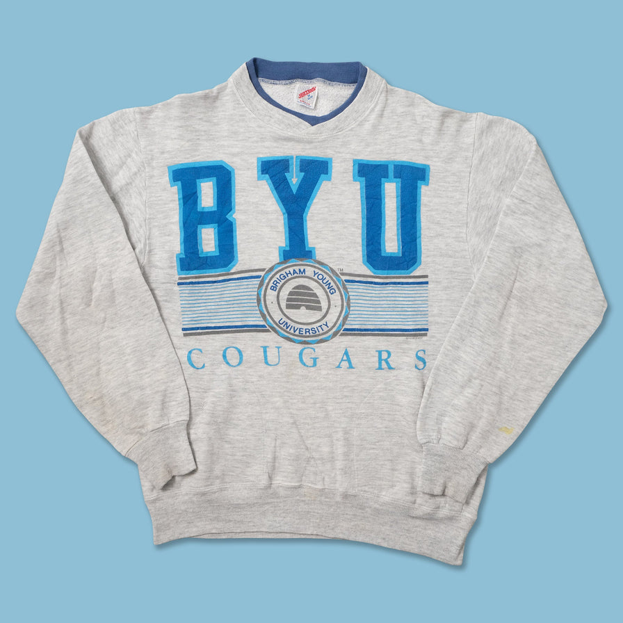 Vintage BYU Cougars Sweater Small 