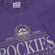Vintage 1992 Colorado Rockies T-Shirt Large 