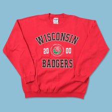 Vintage 2000 Wisconsin Badgers Sweater Medium 