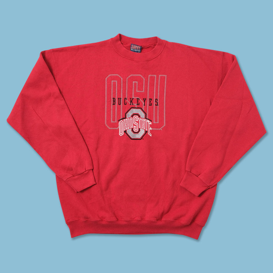 Vintage Ohio State Buckeyes Sweater Large 