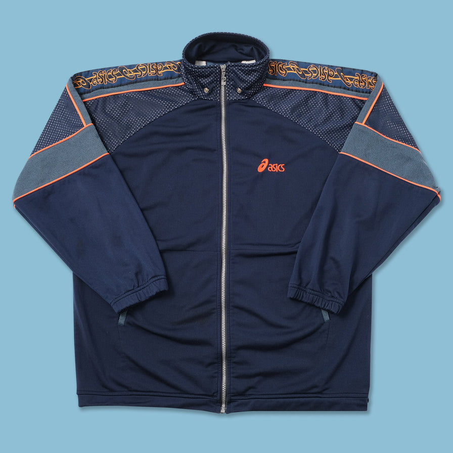 Vintage Asics Track Jacket Large 