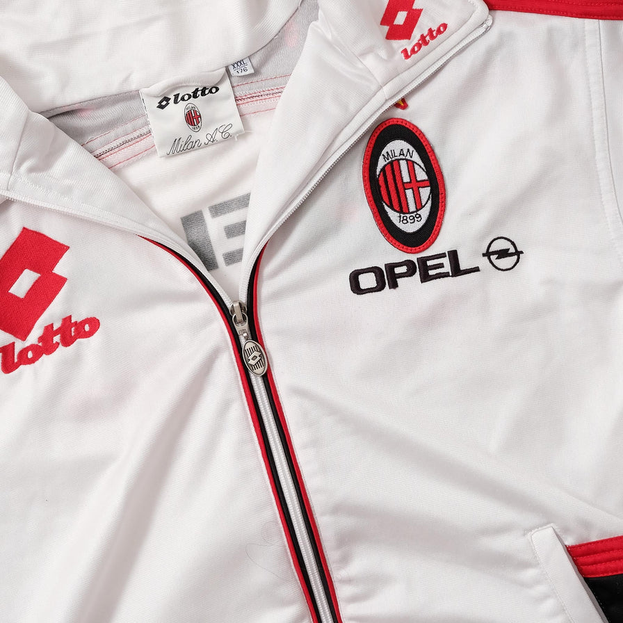 Vintage Lotto A.C. Milan Track Jacket Medium 