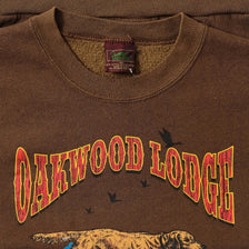 Vintage Oakland Lodge Sweater Medium 