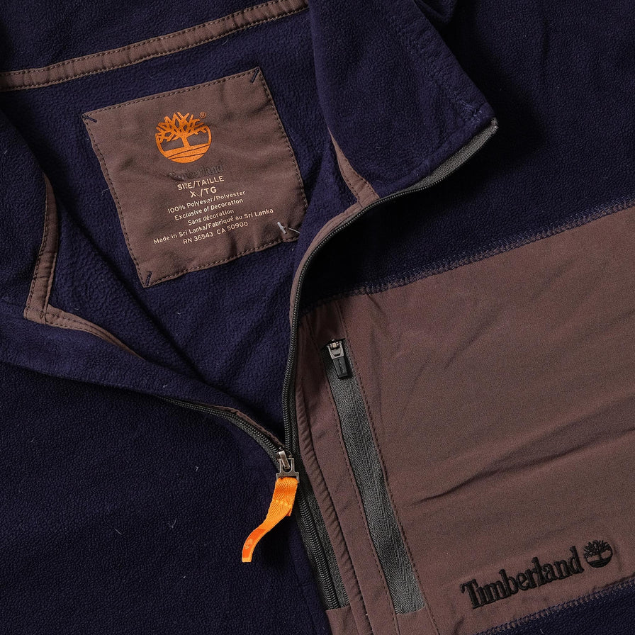 Timberland Half Zip Fleece Large 