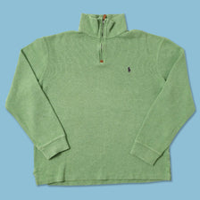 Vintage Polo Ralph Lauren Q-Zip Sweater Medium 