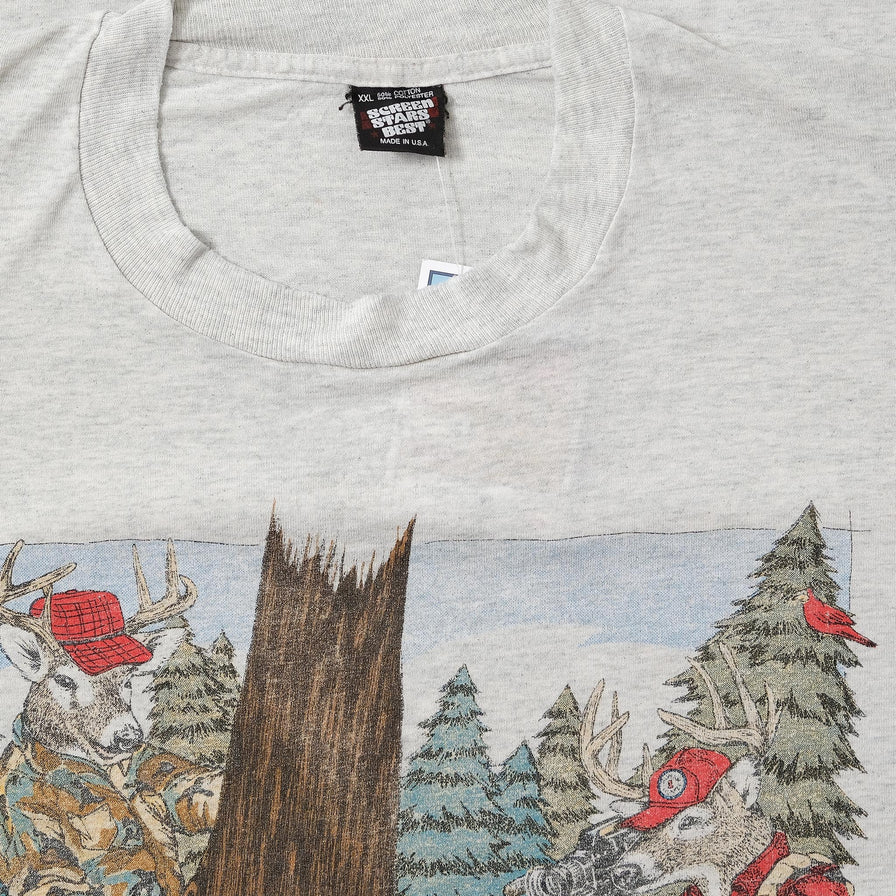 Vintage Hunting Parody T-Shirt XXLarge 