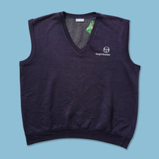 Vintage Sergio Tacchini Sweater Vest Medium 