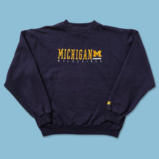 Vintage Starter Michigan Wolverines Sweater Small 