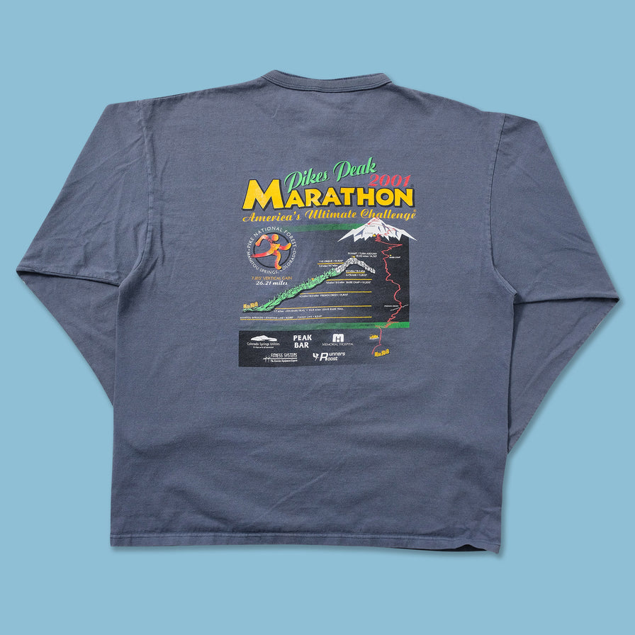 2001 Pikes Peak Marathon Longsleeve XLarge 