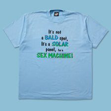 Vintage Bald Head T-Shirt Large 