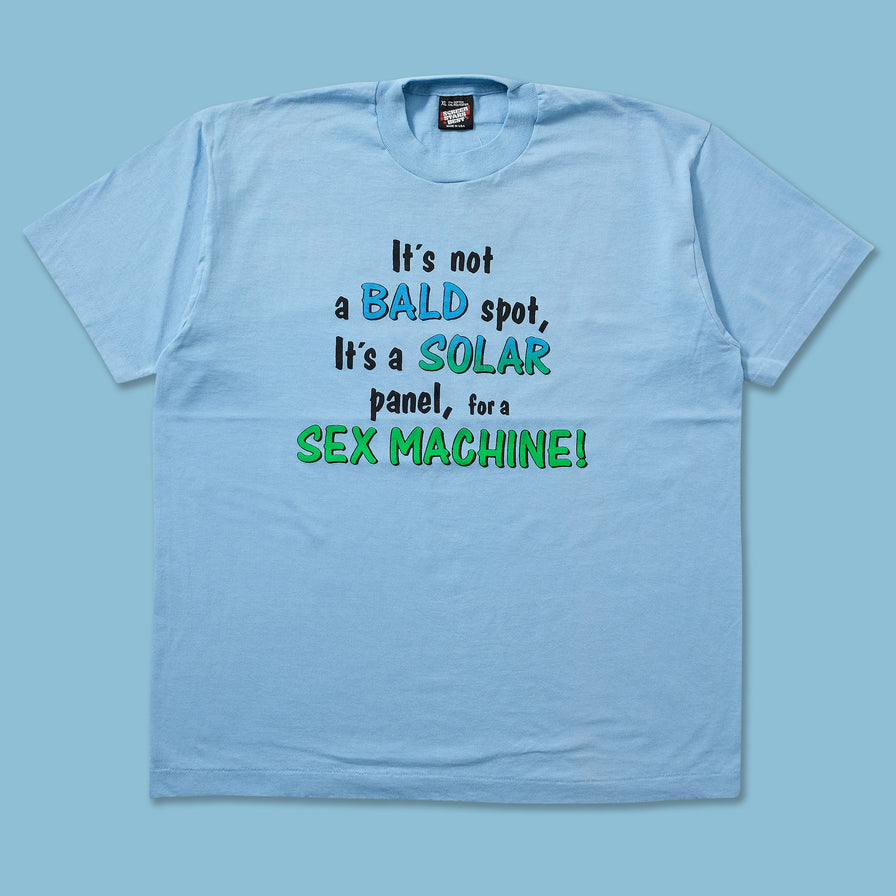 Vintage Bald Head T-Shirt Large 