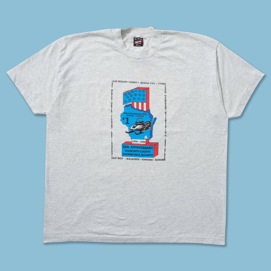 1995 Snowmobliling Fun T-Shirt XXL 