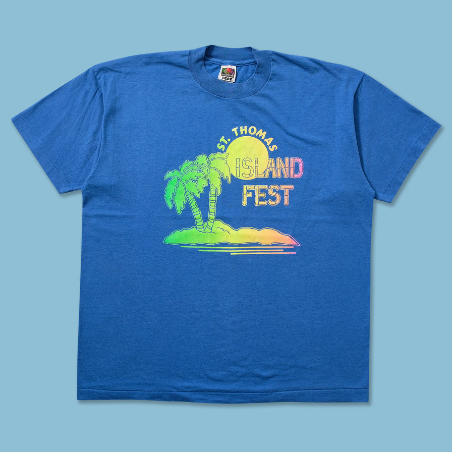 Vintage St. Thomas Island Fest T-Shirt XLarge 