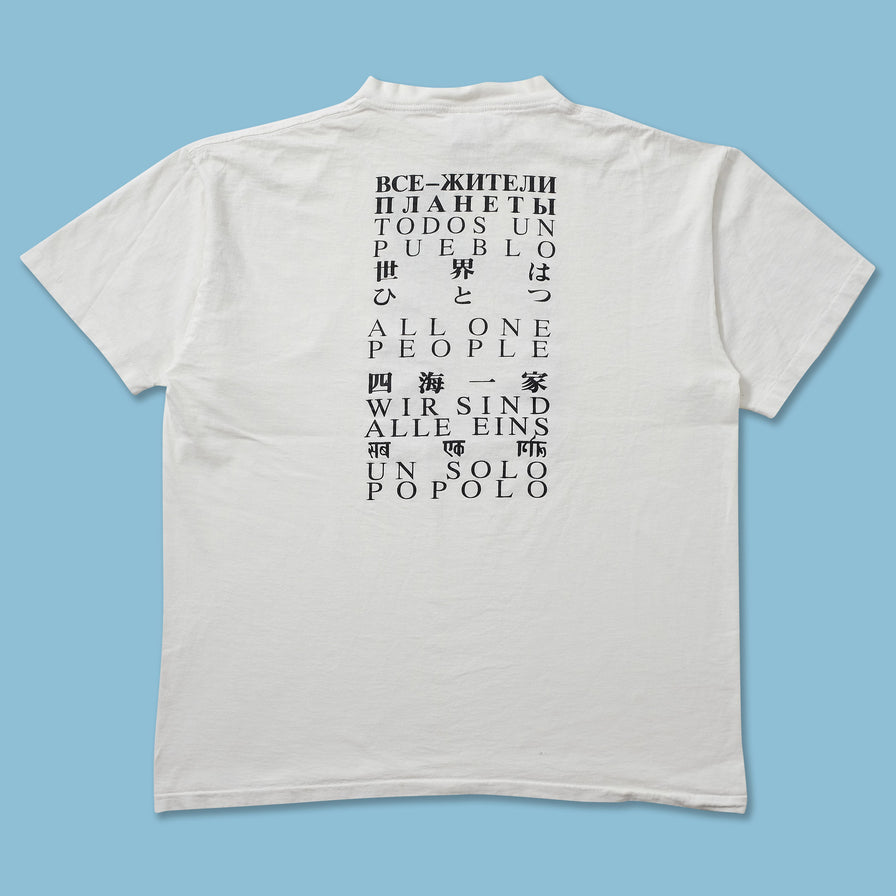 Vintage All One People T-Shirt XLarge 